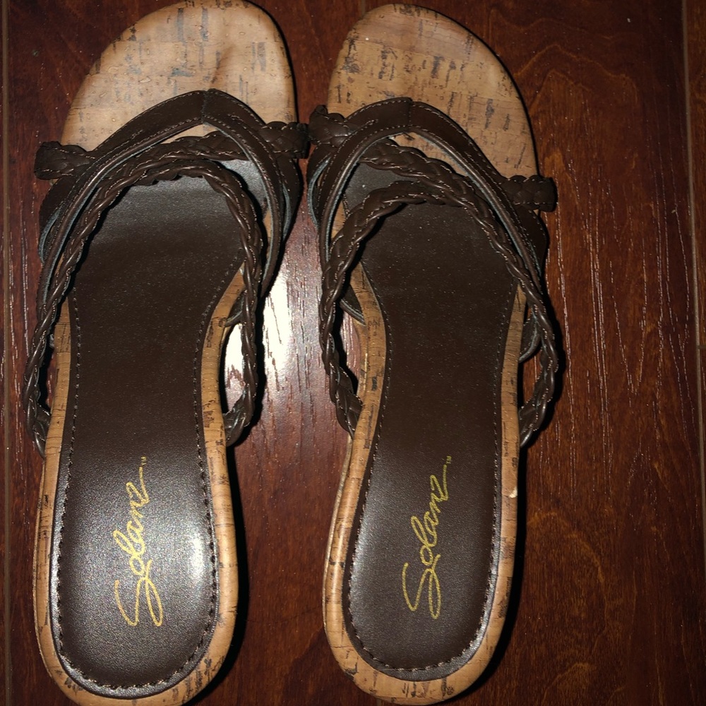 Wedge sandals